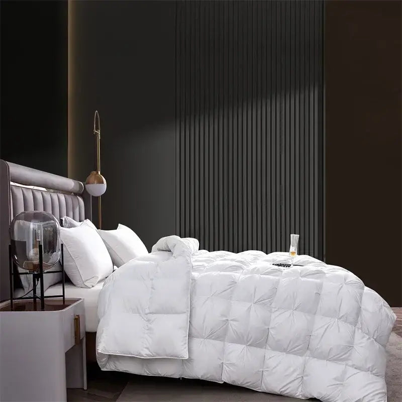 Couverture Lit Blanc