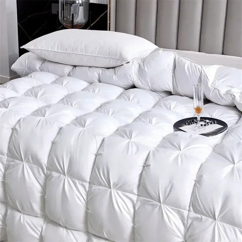 Couverture Lit Blanc