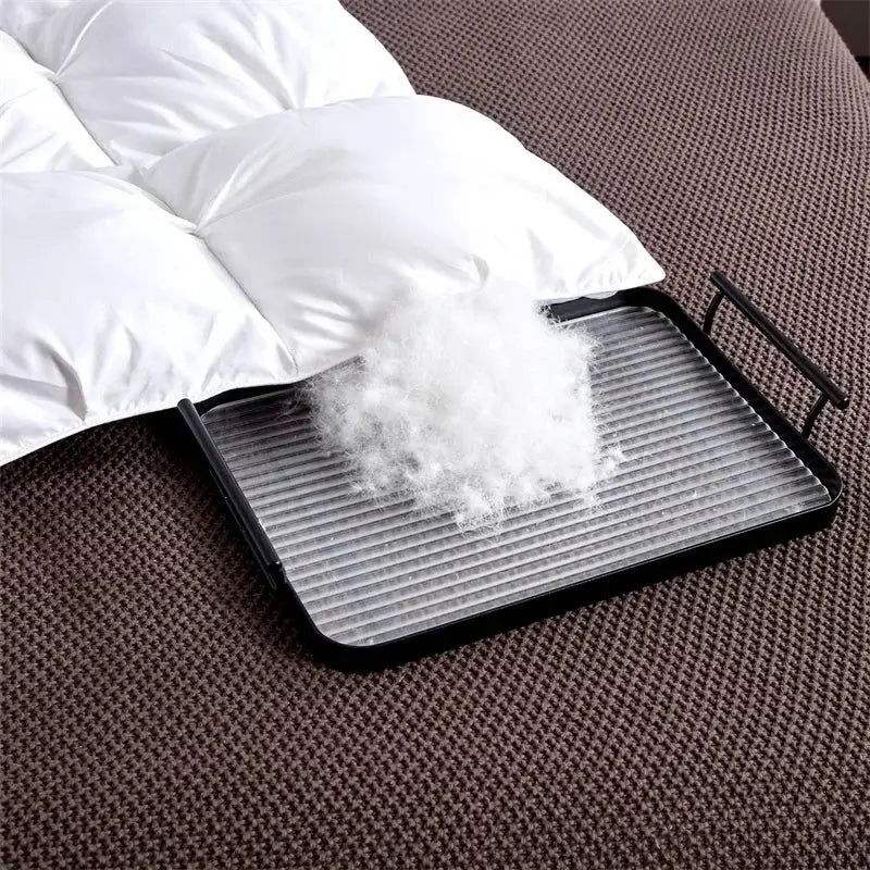 Couverture Lit Blanc
