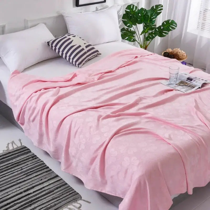 Couverture Lit Été - Rose / 90x100cm