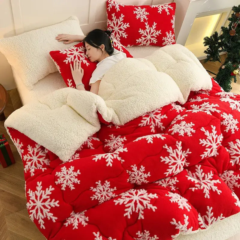 Couverture Lit Noel