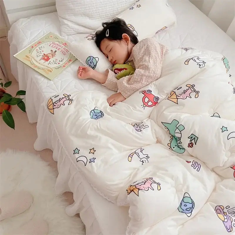 Couverture Lourde pour Bebe - Blanc / 120x150cm