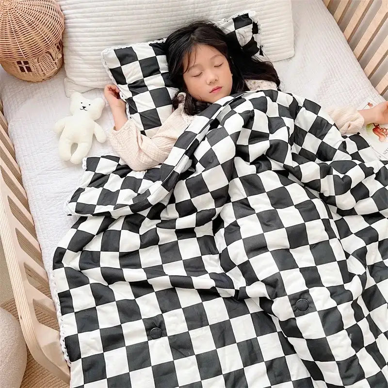 Couverture Lourde pour Bebe - Noir / 120x150cm
