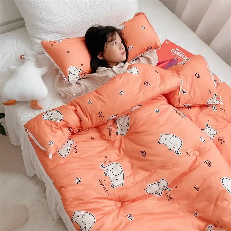 Couverture Lourde pour Bebe - Orange / 120x150cm