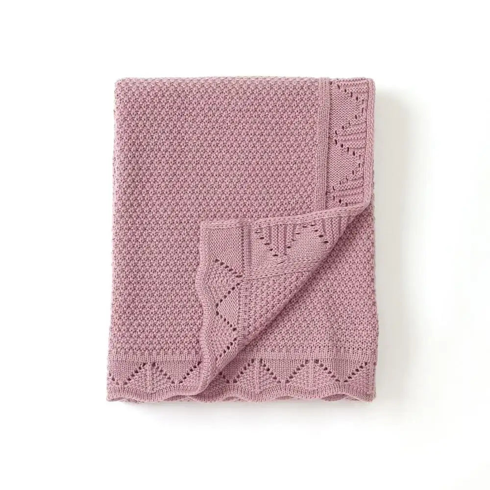 Couverture Maille Bébé
