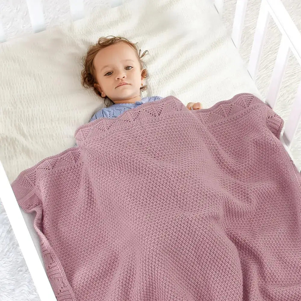 Couverture Maille Bébé