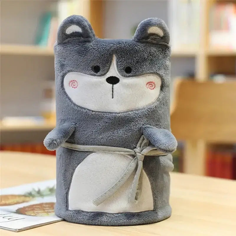 Couverture Moumoute Bebe - Gris
