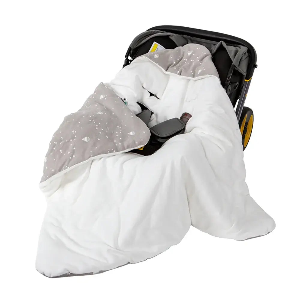 Couverture Naissance Bebe - Gris