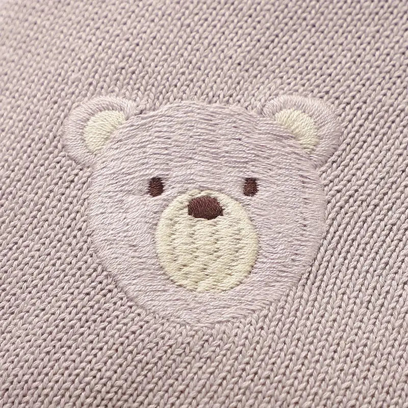 Couverture Nounours bebe