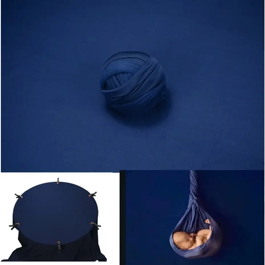Couverture photographique - Bleu Foncé