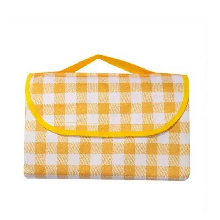 Couverture pique nique - Jaune / 100cm x 150cm