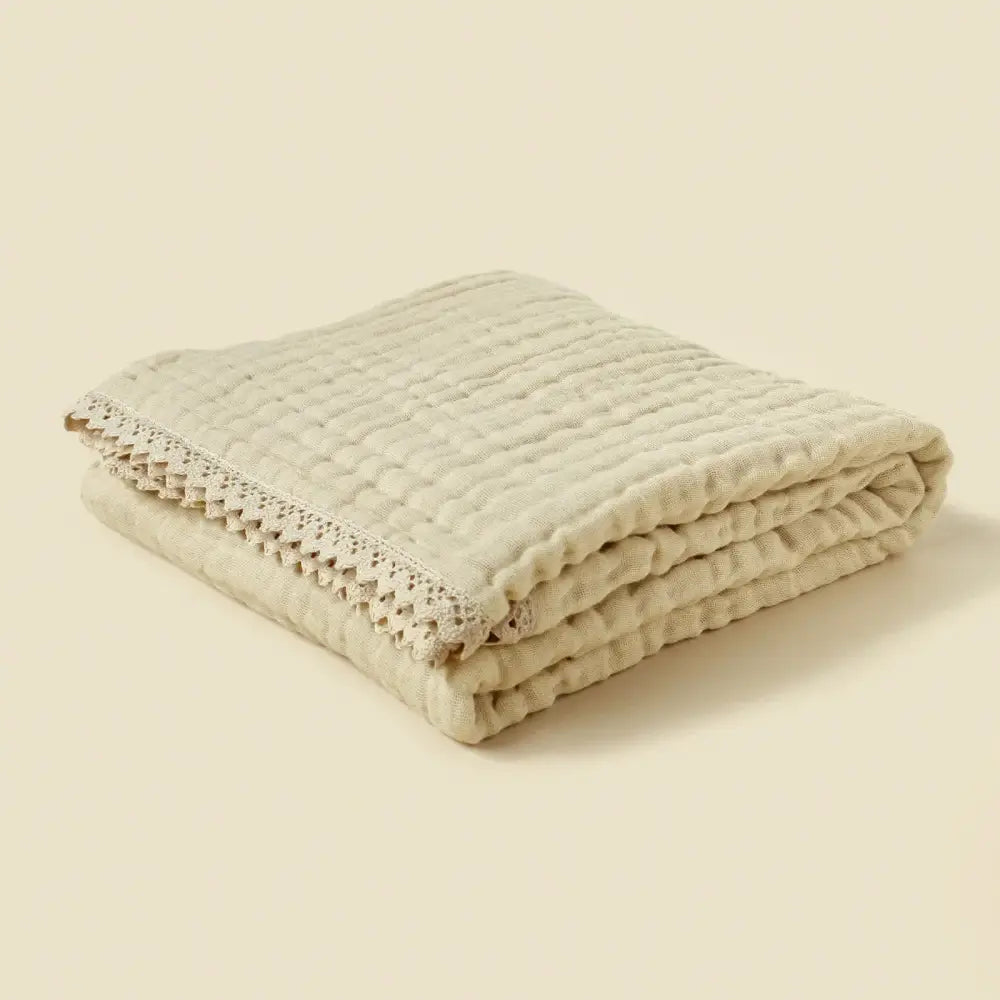 Couverture Plaid Bebe - Beige