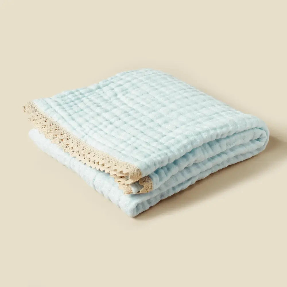 Couverture Plaid Bebe - Bleu