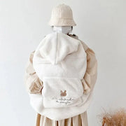 Couverture Polaire Bébé Naissance - Blanc
