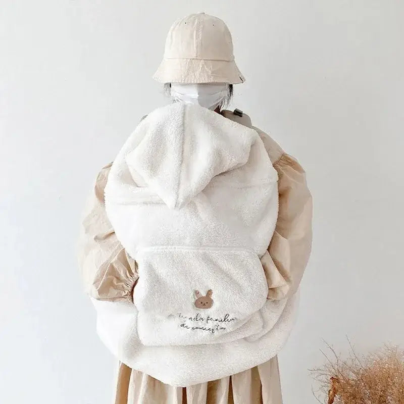 Couverture Polaire Bébé Naissance - Blanc