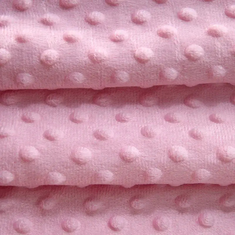 Couverture Polaire Bebe Rose - 100X70cm