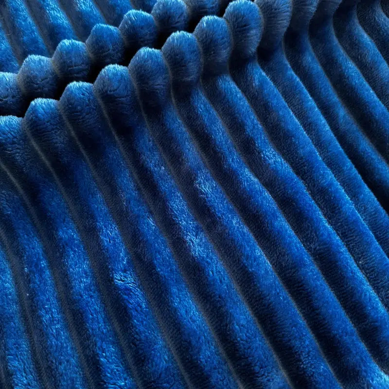 Couverture Polaire Bleu Marine