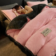 Couverture Polaire Lit 2 Personnes - Pink / 150x200cm 3.0kg