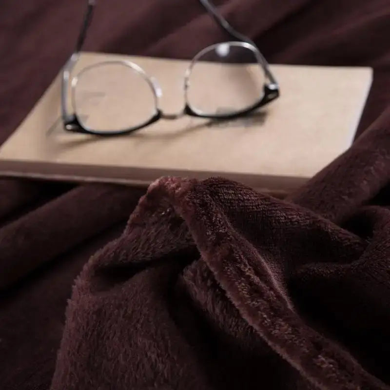 Couverture Polaire Marron