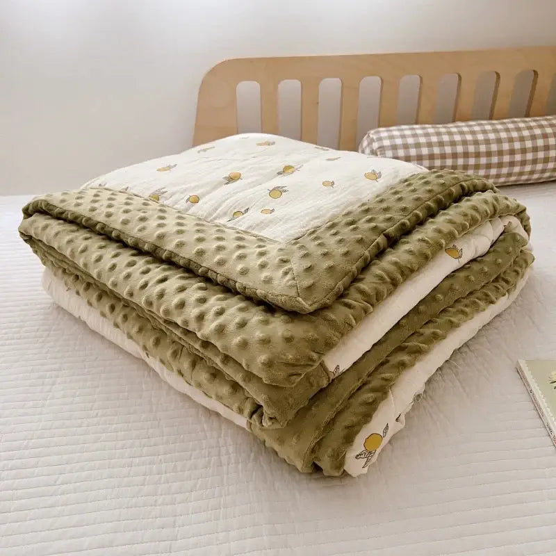 Couverture Polaire pour Bebe - Vert