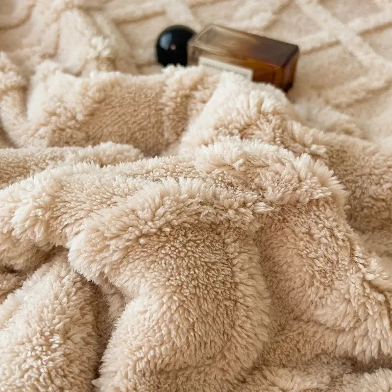 Couverture polaire sherpa
