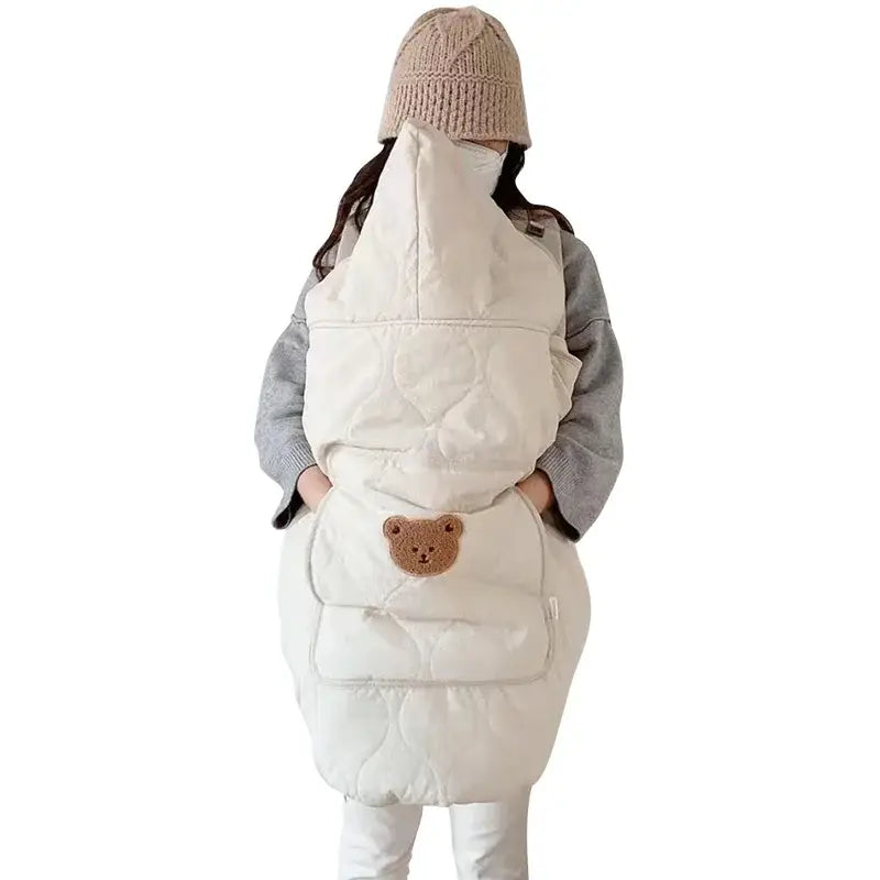 Couverture Portage Bebe - Beige