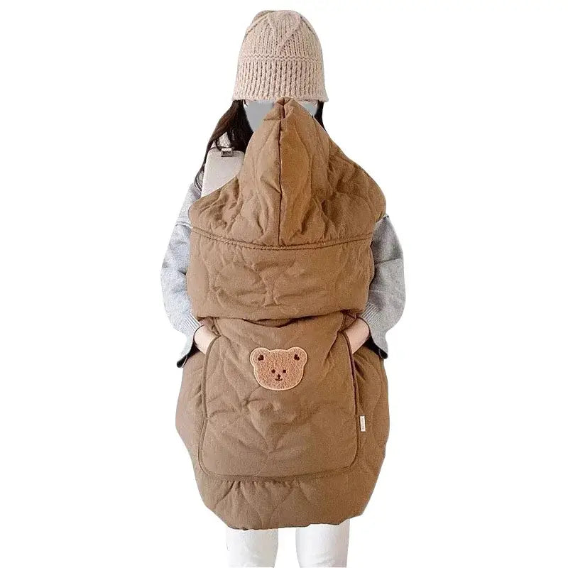 Couverture Portage Bebe - Marron