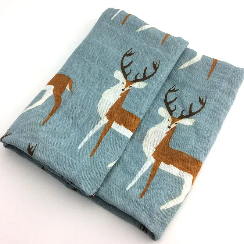 Couverture pour Bébés - Bleu Foncé