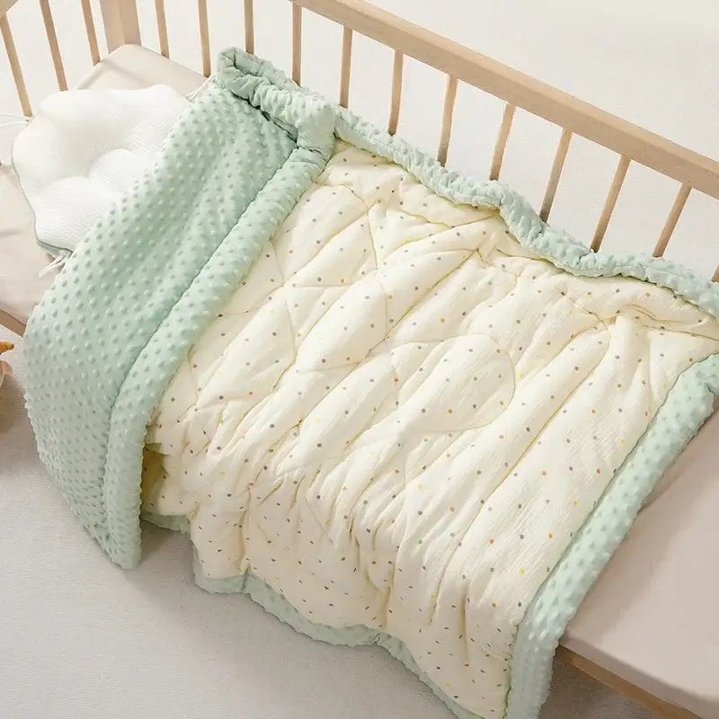 Couverture pour Lit Bebe - Vert