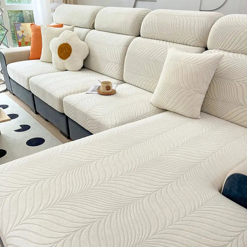 Couverture pour Proteger Canape - Blanc / 4 Places