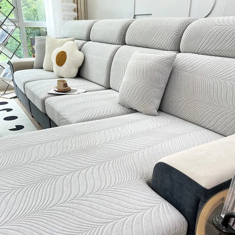 Couverture pour Proteger Canape - Gris / 4 Places