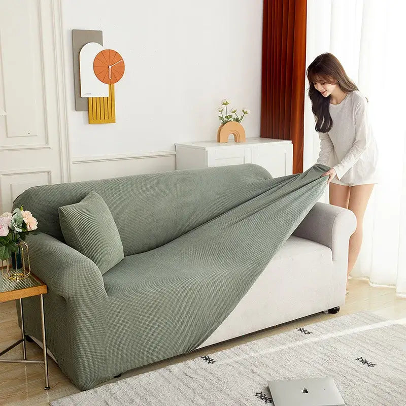 Couverture protection canapé