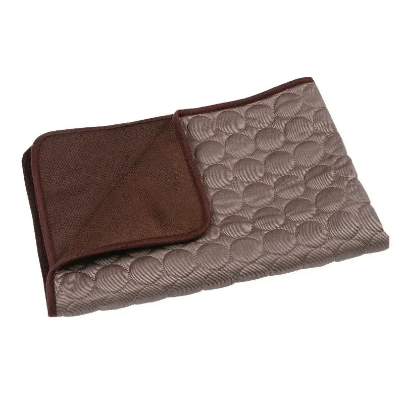 Couverture rafraichissante chat - Marron / 40x30cm
