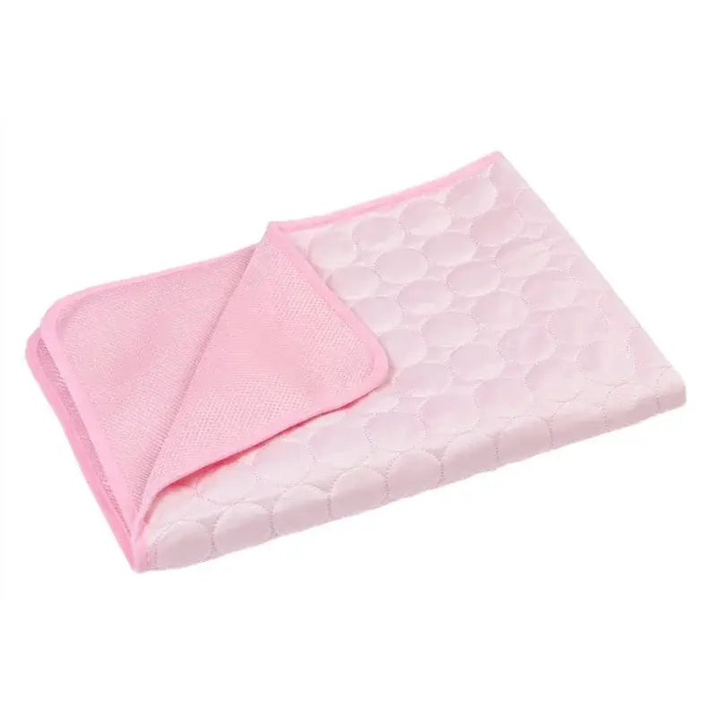 Couverture rafraichissante chat - Rose / 40x30cm