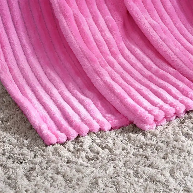 Couverture Rose Fushia