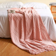 Couverture Rose Pale - 127x172cm