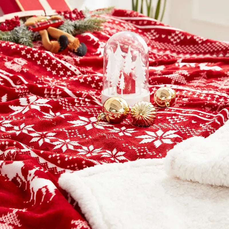 Couverture Rouge Polaire