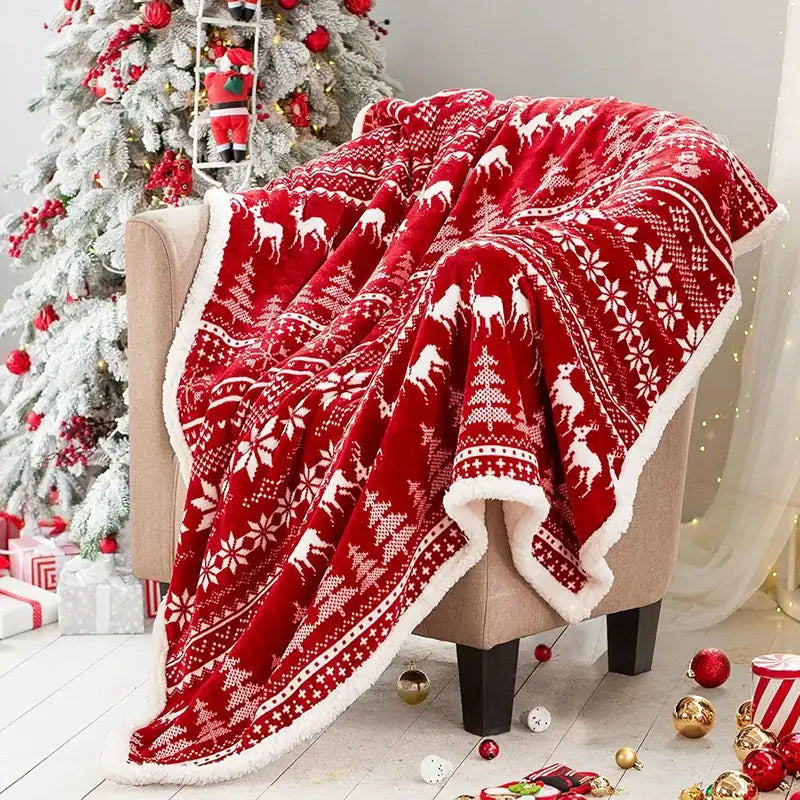 Couverture Rouge Polaire