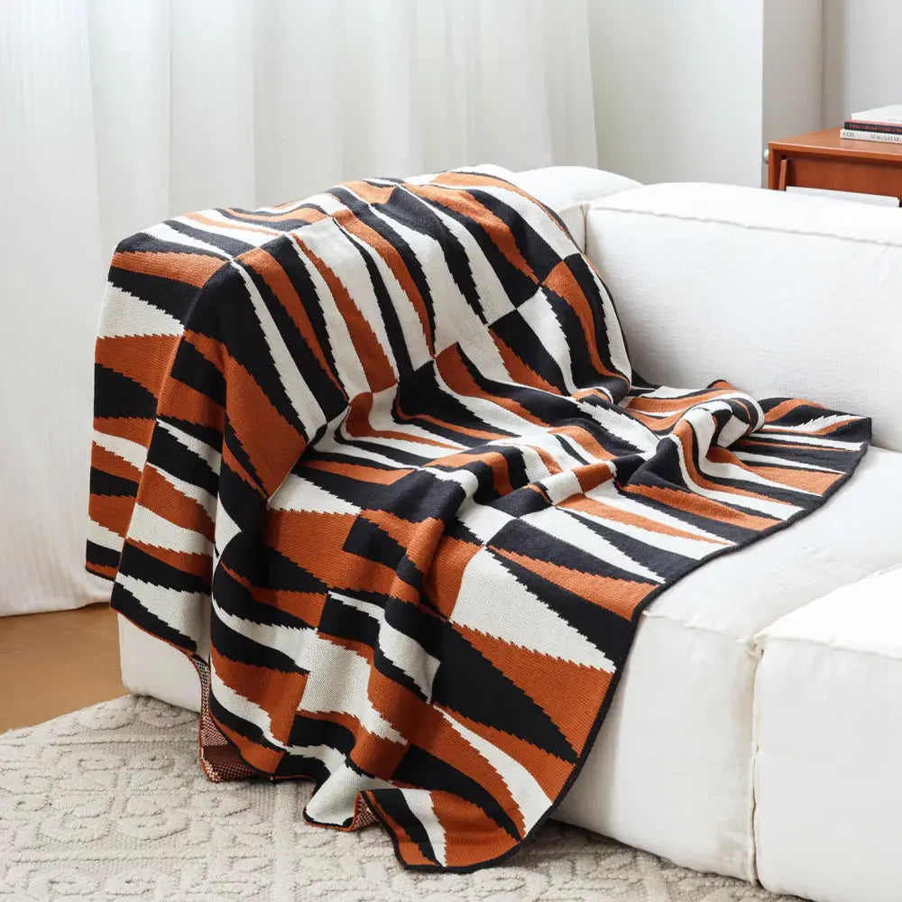 Couverture Tricot Adulte