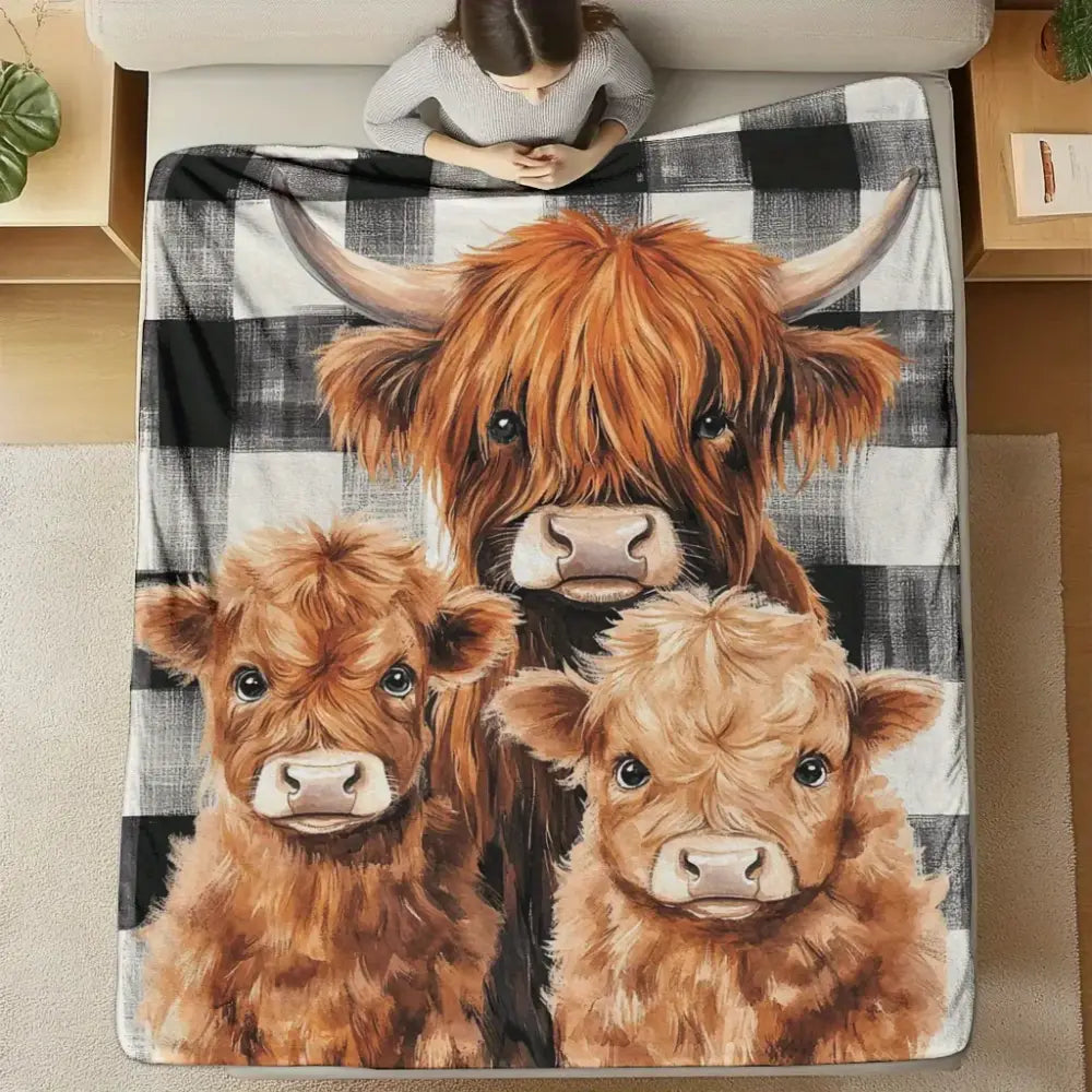 Couverture Vache