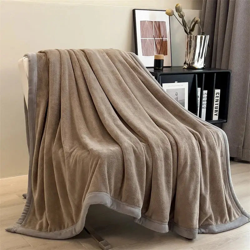 Couverture velours adulte
