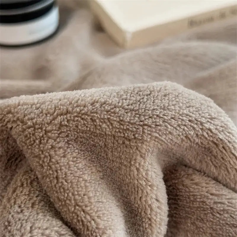 Couverture velours adulte