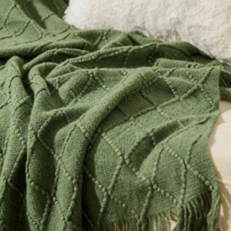 Couverture Vert Sapin
