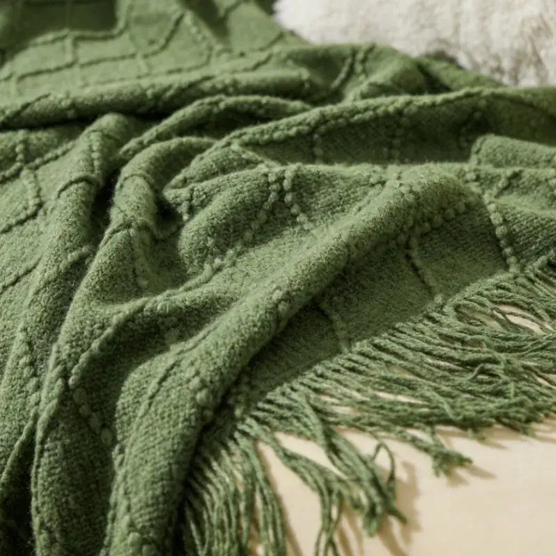 Couverture Vert Sapin