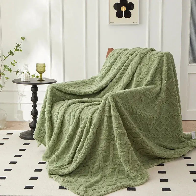 Couverture Vert Sauge