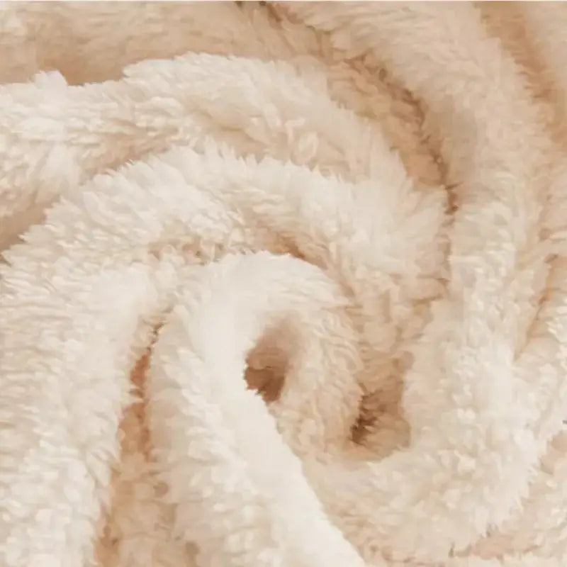 Solid Color Warm Plush Sofa Cover Thick Simple Couch Cushion For Living Room Universal Seat Mat Home Decoration